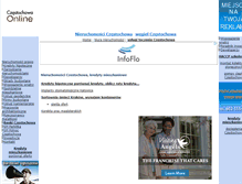 Tablet Screenshot of nieruchomosci.czestochowaonline.pl