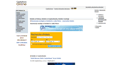 Desktop Screenshot of hotele.czestochowaonline.pl