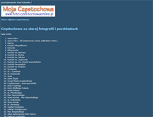 Tablet Screenshot of foto.czestochowaonline.pl
